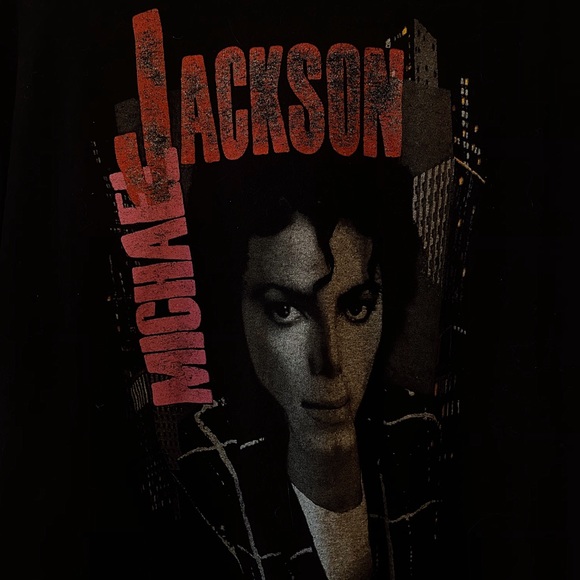 Vintage Michael Jackson Bad Tour T-Shirt - Picture 5 of 5